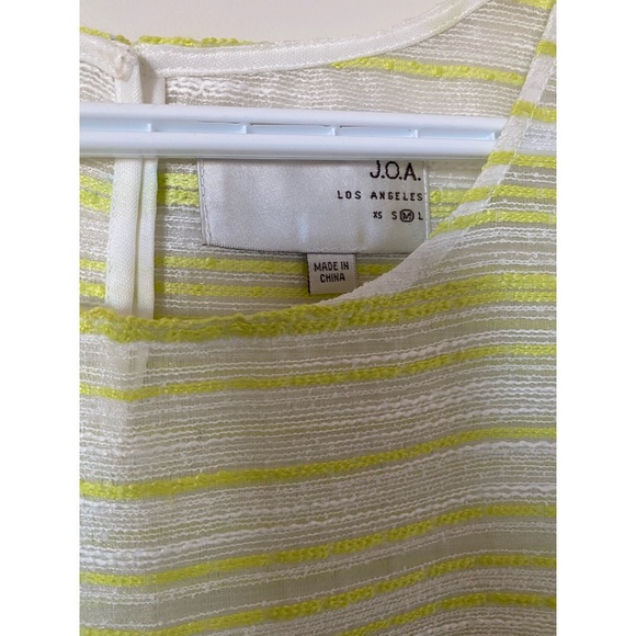 J.O.A. Boxy Stripped Stitched Top - Picture 4 of 5